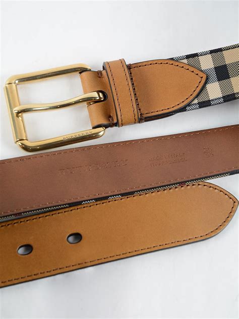 burberry canvas belt|burberry original belt.